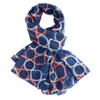 Circles Lightweight Scarf - Simply Rye