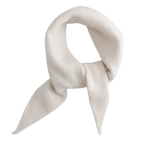 Clara Medium Triangle Scarf - Cream - Simply Rye