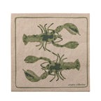 Coastal Napkin - Green Lobster/Red Fish - Simply Rye