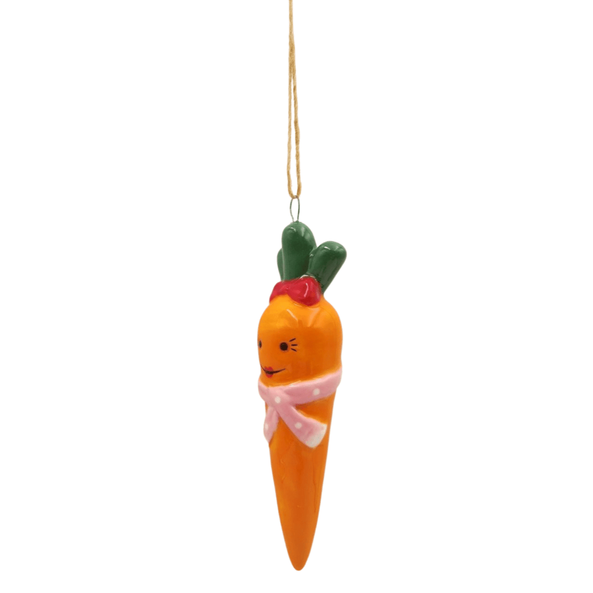 Connie Carrot Christmas Decoration - Simply Rye