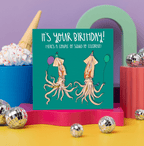 ‘Couple of Squid to Celebrate’ Card - Simply Rye