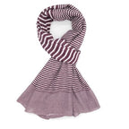 Cross Stripes Lightweight Scarf - Simply Rye