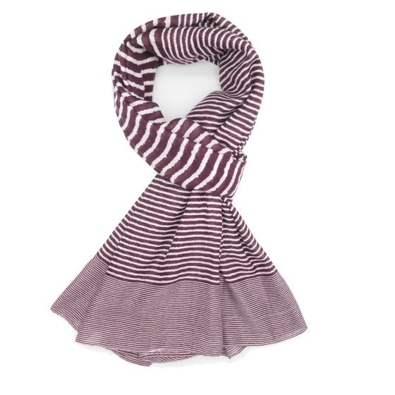 Cross Stripes Lightweight Scarf - Simply Rye