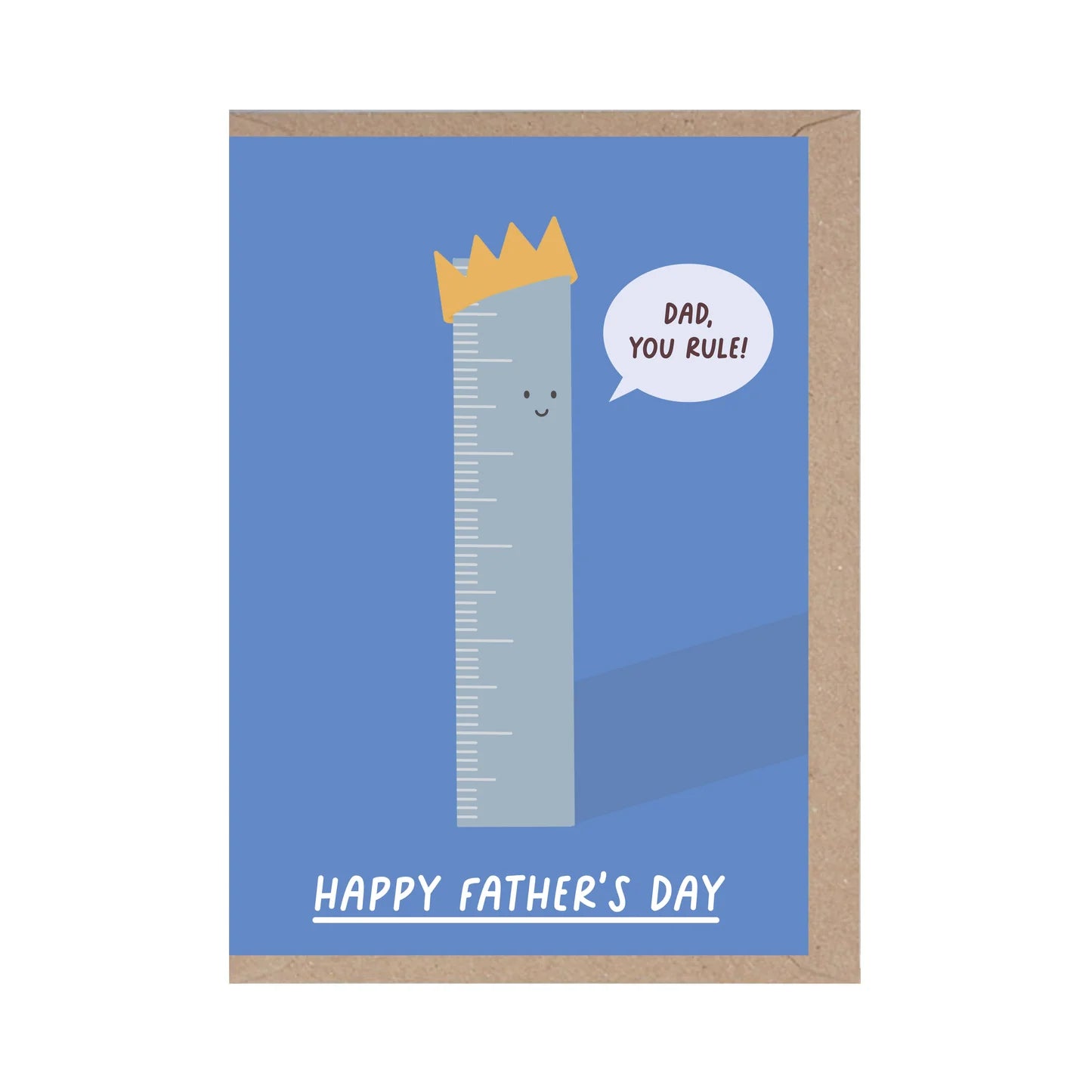 ‘Dad, You Rule’ Card - Simply Rye