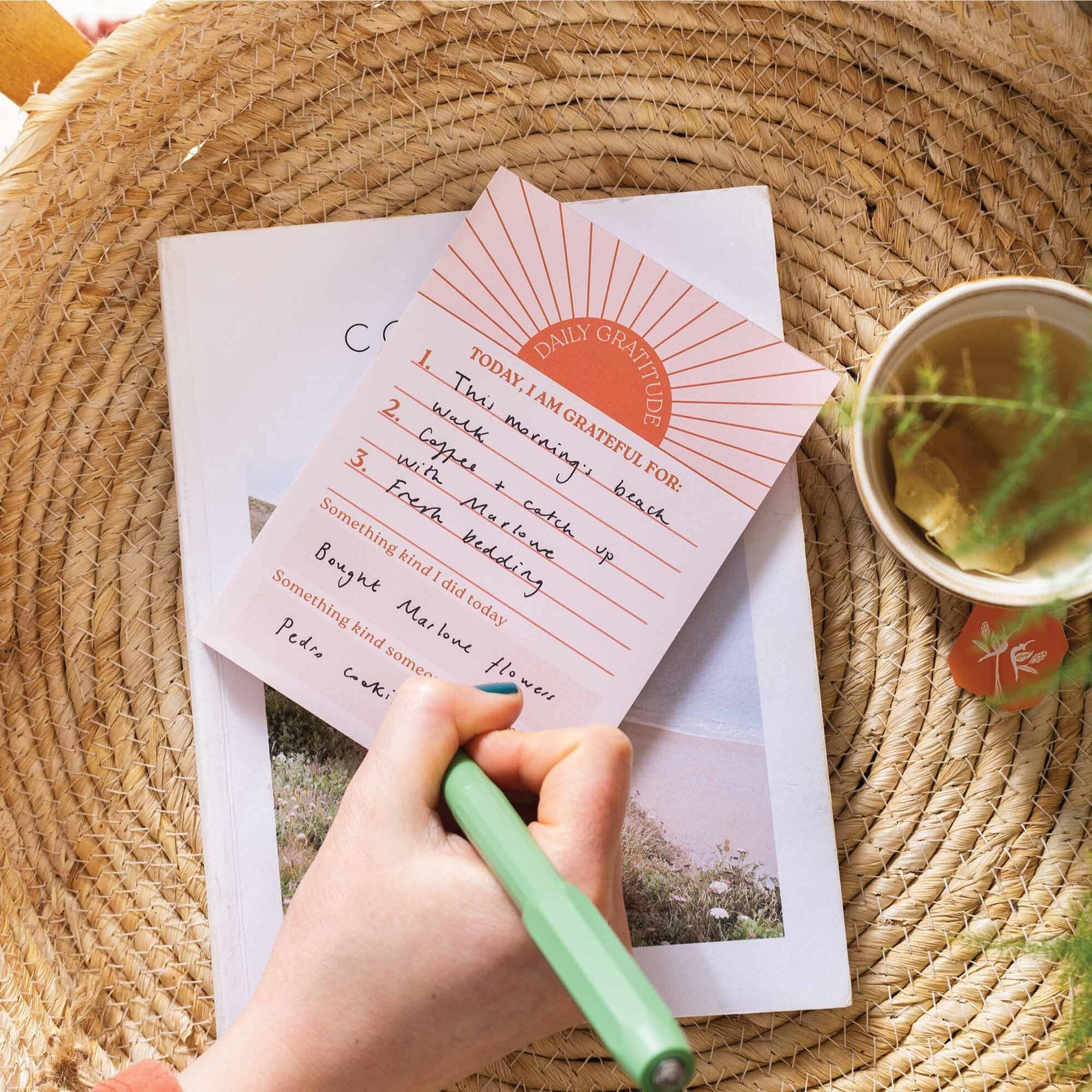 Daily Gratitude Pad - Sun Ray - Simply Rye