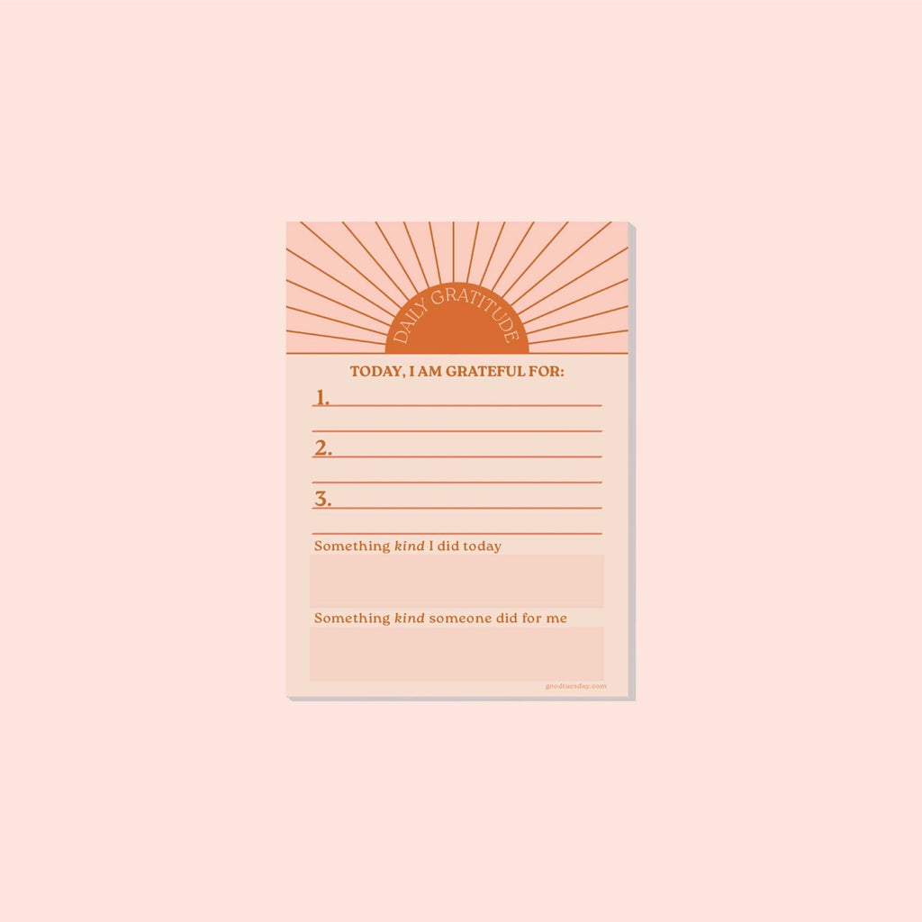 Daily Gratitude Pad - Sun Ray - Simply Rye