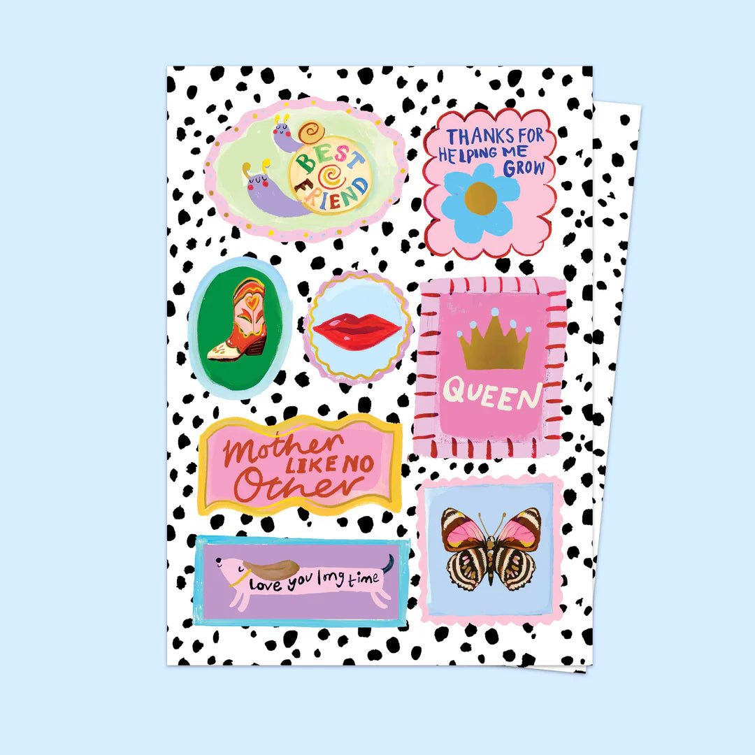 'Dalmatian Mum Stamps' Card - Simply Rye