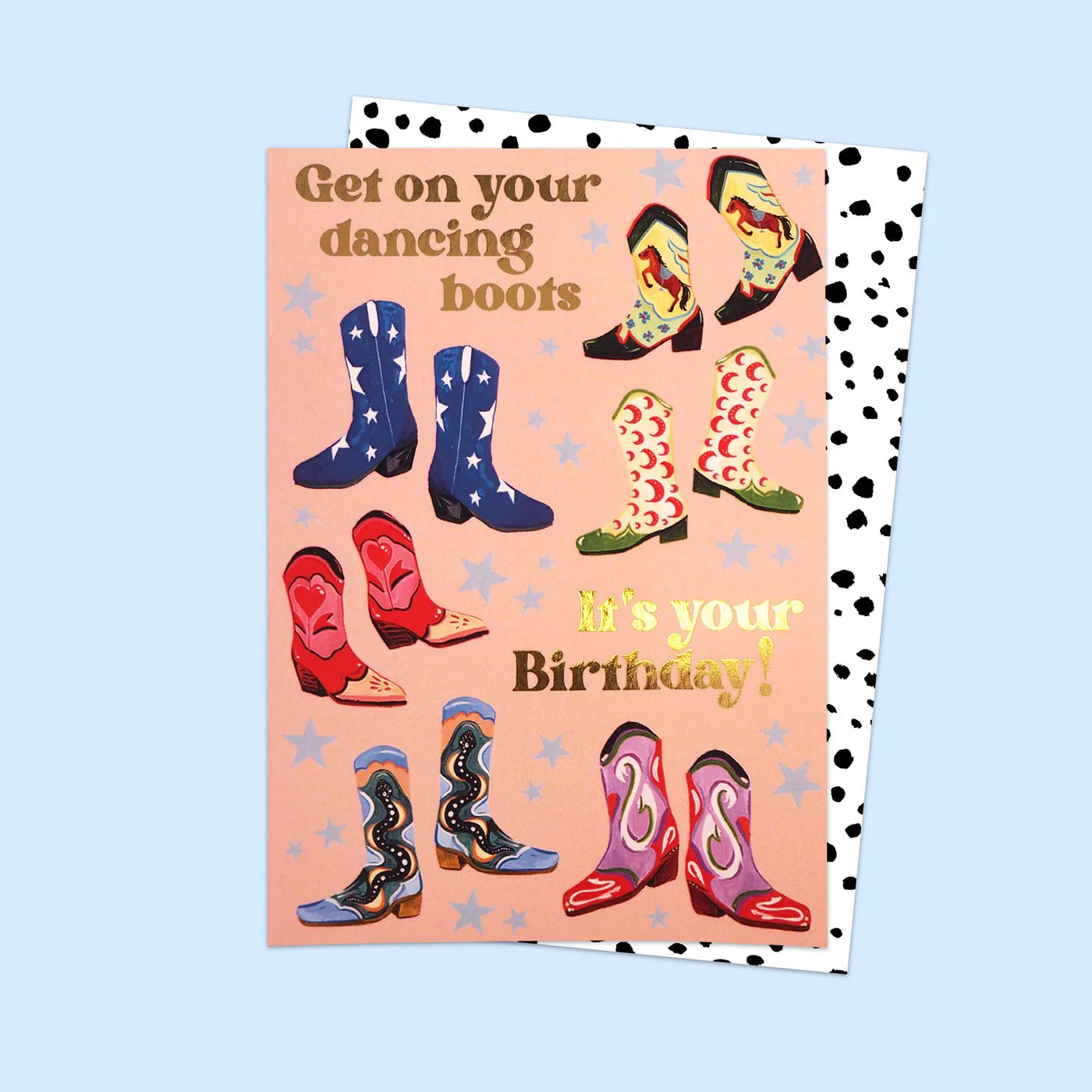 'Dancing Boots’ Card - Simply Rye