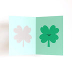 Die Cut Clover Card - Simply Rye