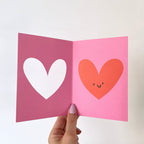 Die Cut Heart Card - Simply Rye