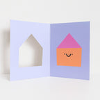 Die Cut Home Card - Simply Rye