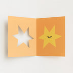 Die Cut Star Card - Simply Rye
