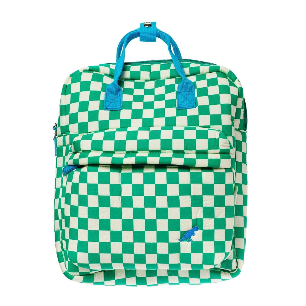 Dinosaur Check Rucksack - Simply Rye
