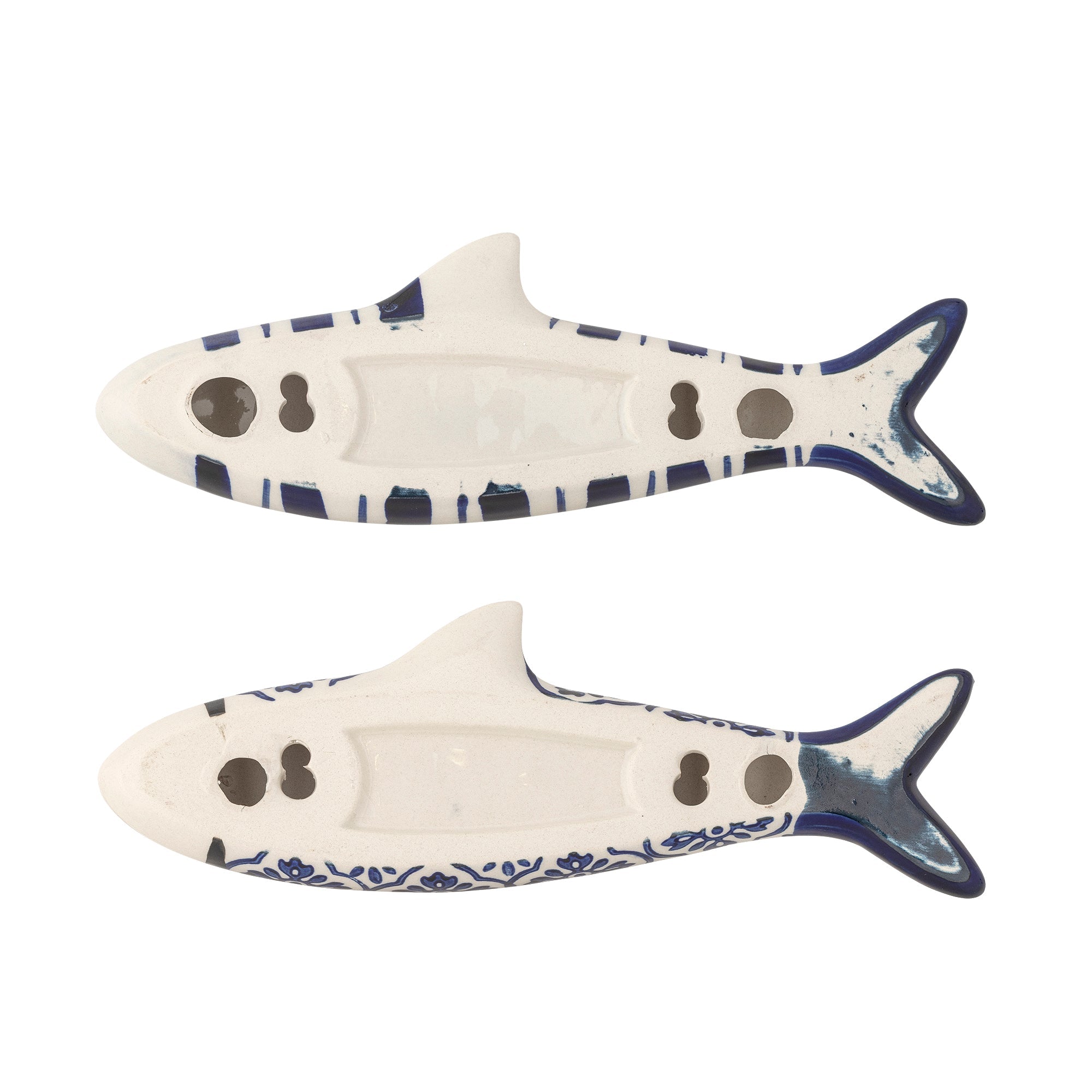 Dunne Blue Fish Wall Decor - Simply Rye