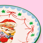 Eleanor Bowmer Dear Santa Plate - Simply Rye