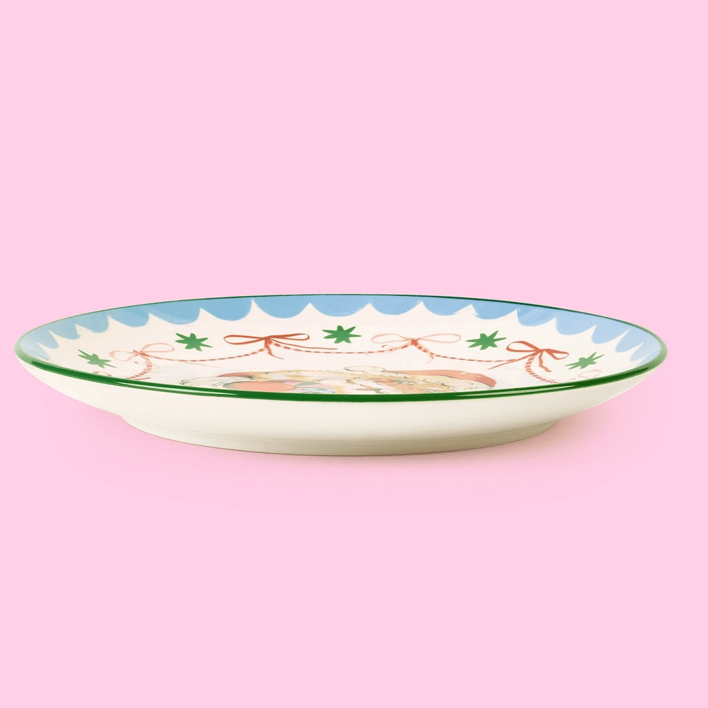 Eleanor Bowmer Dear Santa Plate - Simply Rye