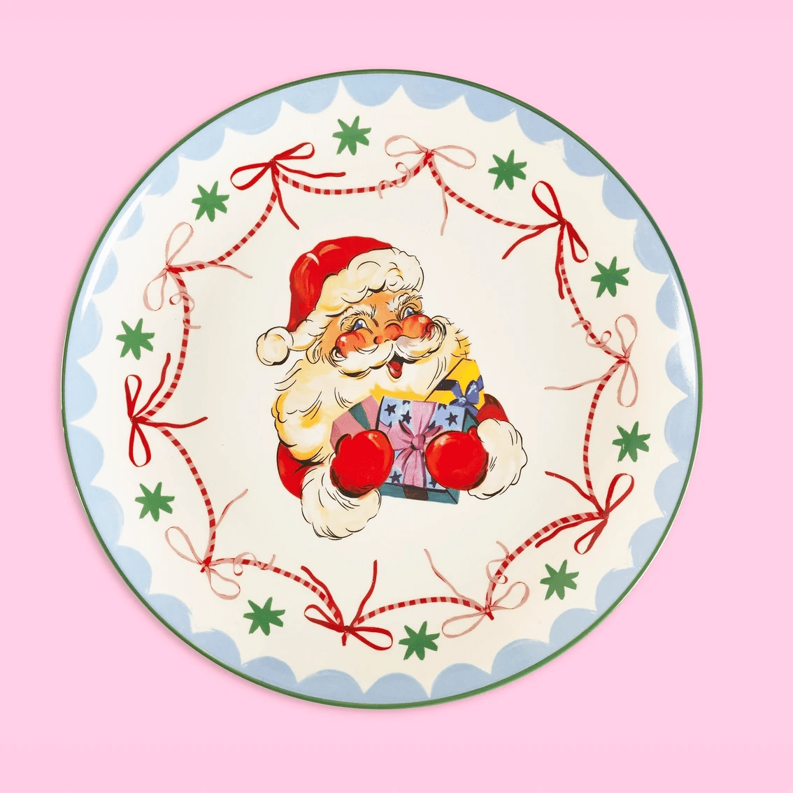 Eleanor Bowmer Dear Santa Plate - Simply Rye