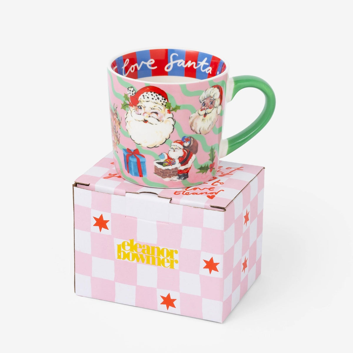 Eleanor Bowmer I Love Santa Mug - Simply Rye