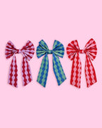 Eleanor Bowmer Wave Stripe Christmas Tree Bows - Simply Rye