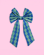 Eleanor Bowmer Wave Stripe Christmas Tree Bows - Simply Rye