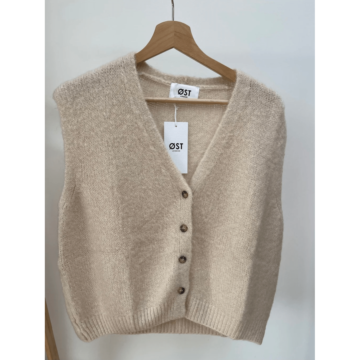 Erika Kid Mohair Vest - Cream - Simply Rye