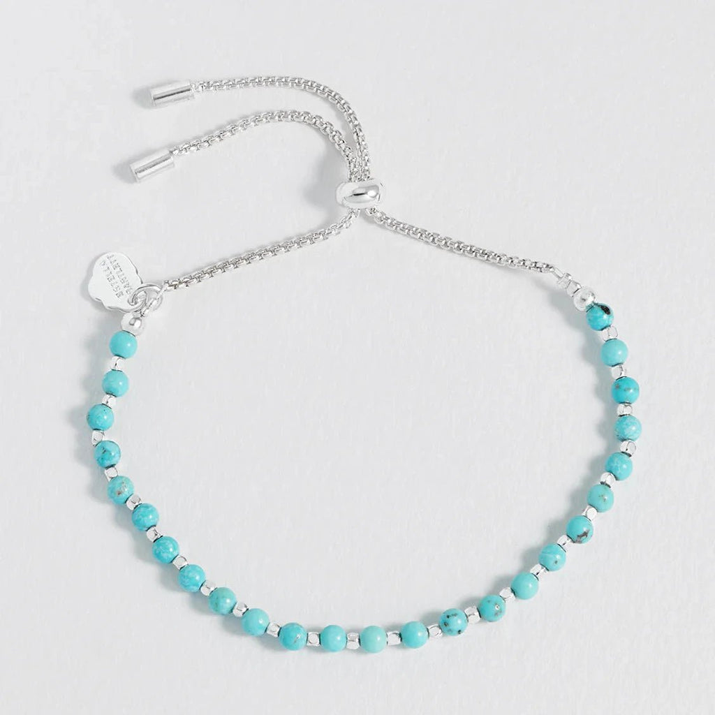 Estella Bartlett Amelia Gemstone Bracelet - Turquoise Howlite - Simply Rye