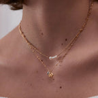 Estella Bartlett Beaded Chain and Molten Pebbles Necklace - Simply Rye
