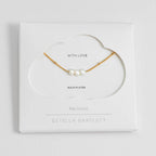 Estella Bartlett Beaded Pearl and Chain Necklace - Simply Rye