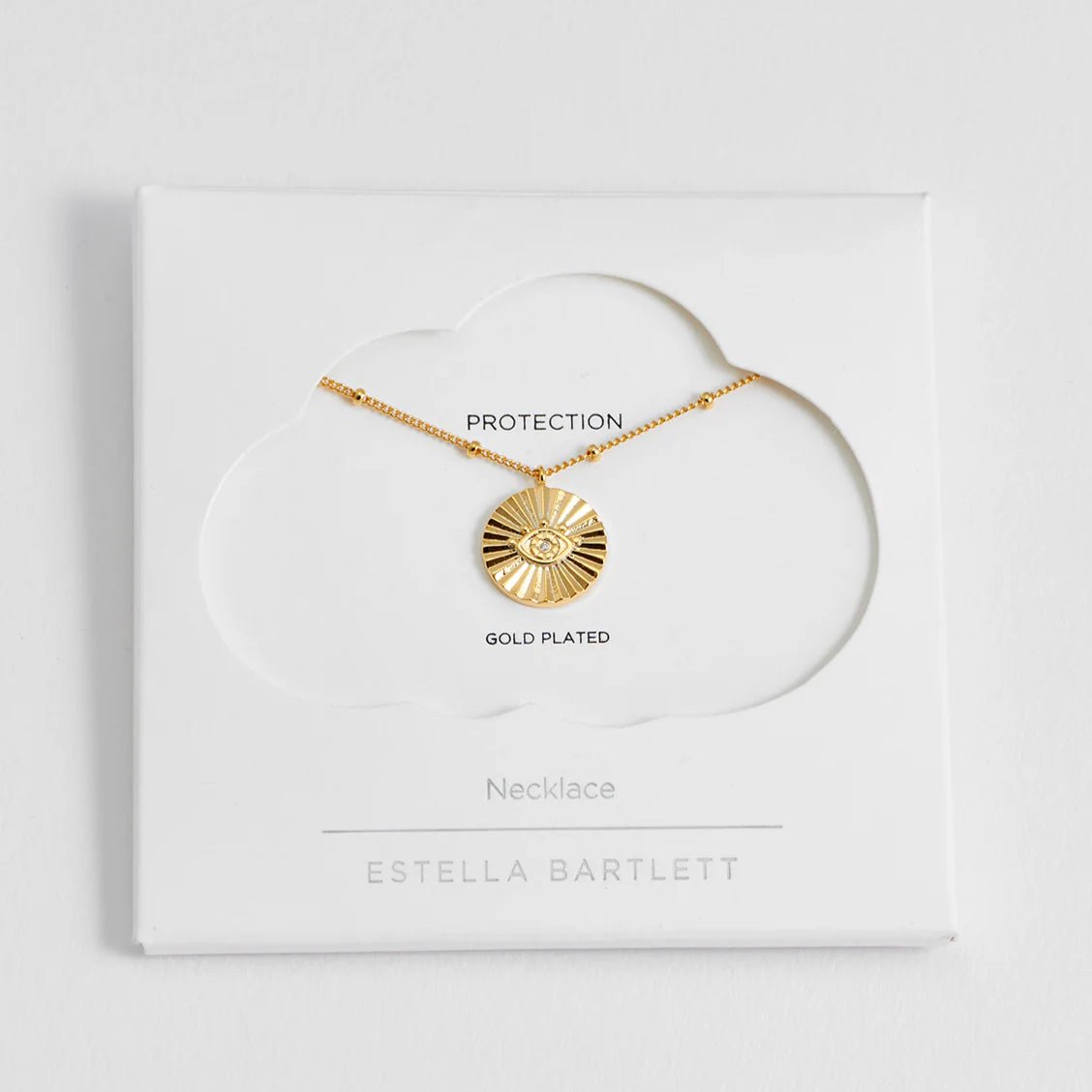 Estella Bartlett Boho Eye Coin Necklace - Simply Rye