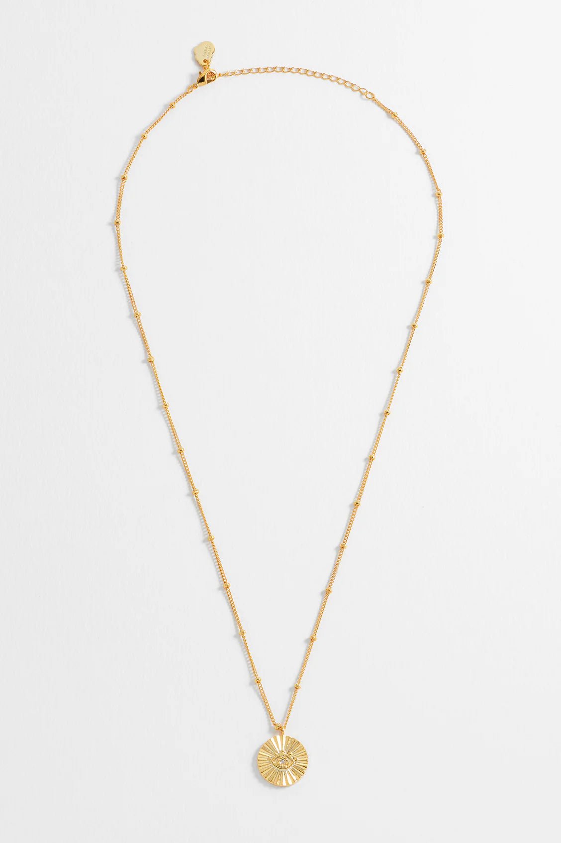 Estella Bartlett Boho Eye Coin Necklace - Simply Rye