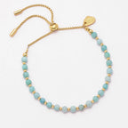 Estella Bartlett Gemstone Bracelet - Amazonite - Simply Rye