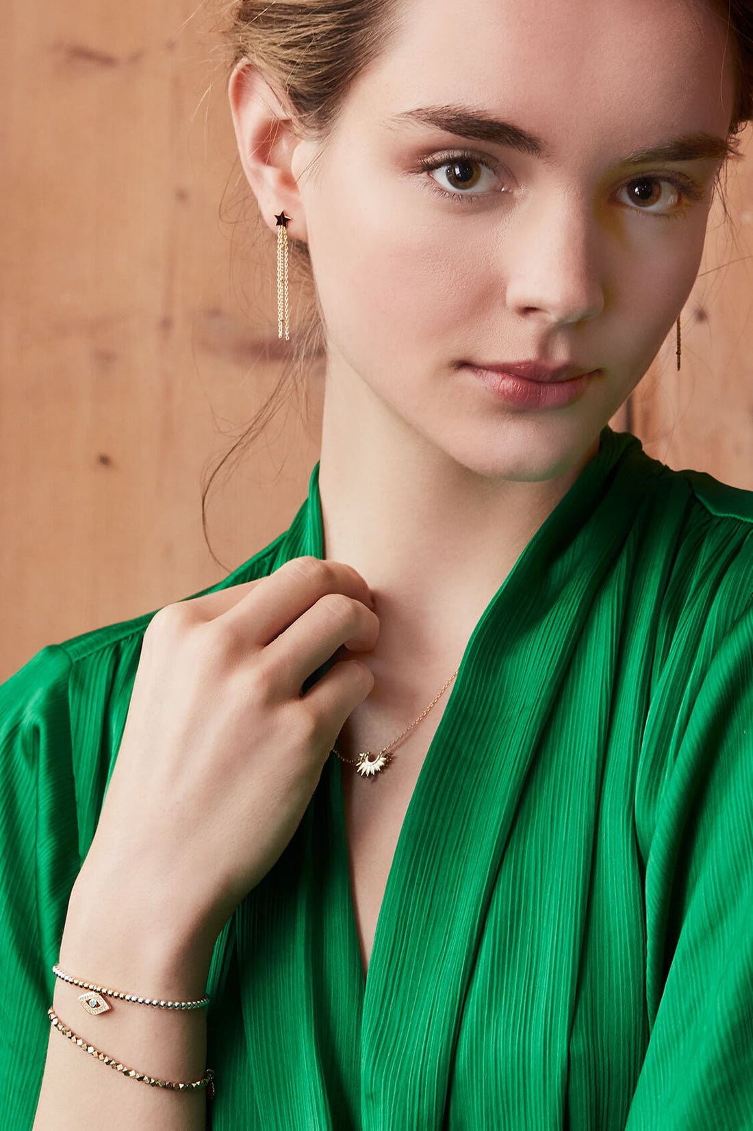 Estella Bartlett Half Sunburst Necklace - Simply Rye