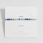 Estella Bartlett Mini Amelia Gemstone Bracelet - Lapis Lazuli/Aquamarine - Simply Rye