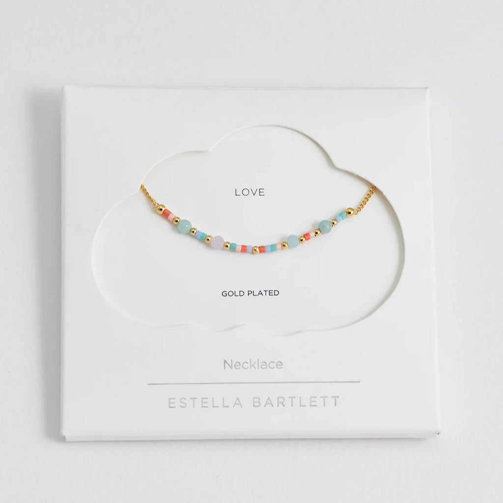Estella Bartlett Mini Mixed Beaded Chain Necklace - Simply Rye
