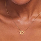 Estella Bartlett Modern Flower Necklace - Simply Rye