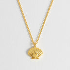 Estella Bartlett Scallop Heart Necklace - Simply Rye