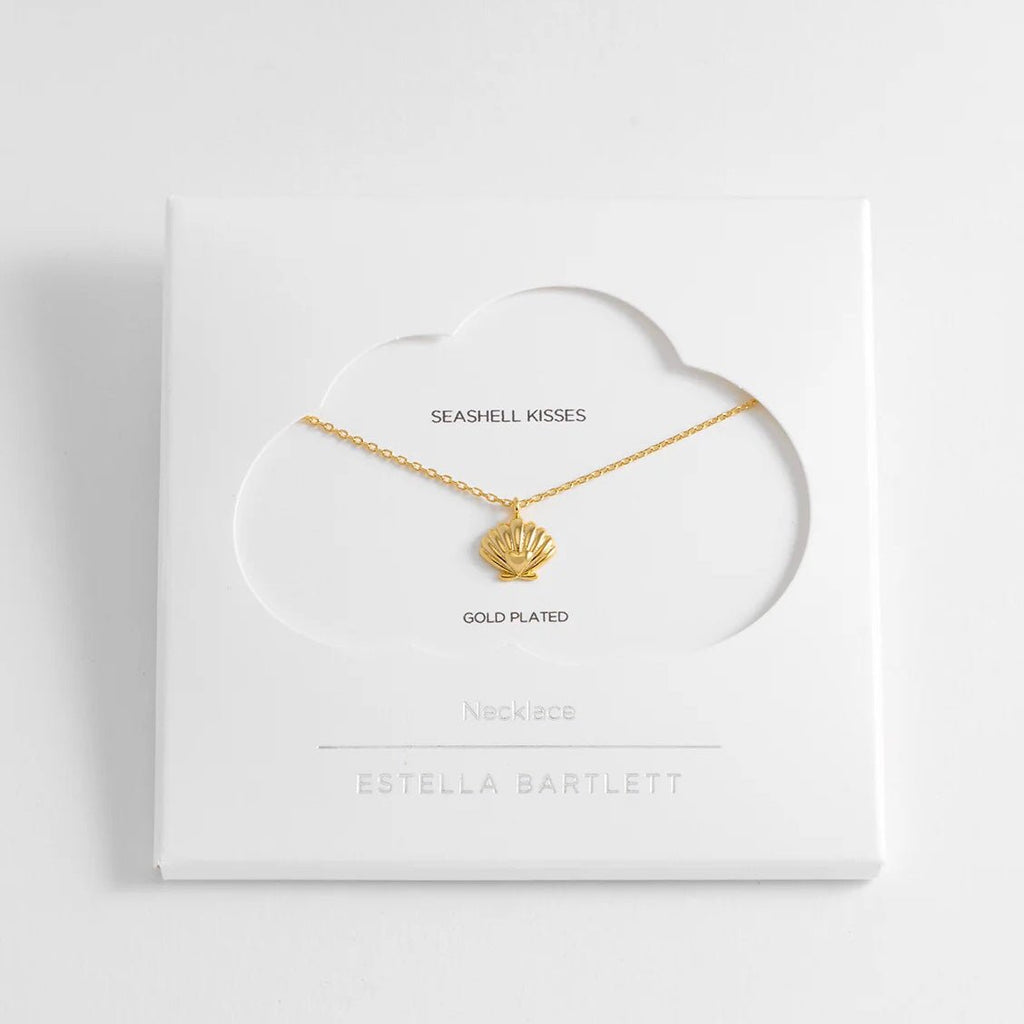 Estella Bartlett Scallop Heart Necklace - Simply Rye