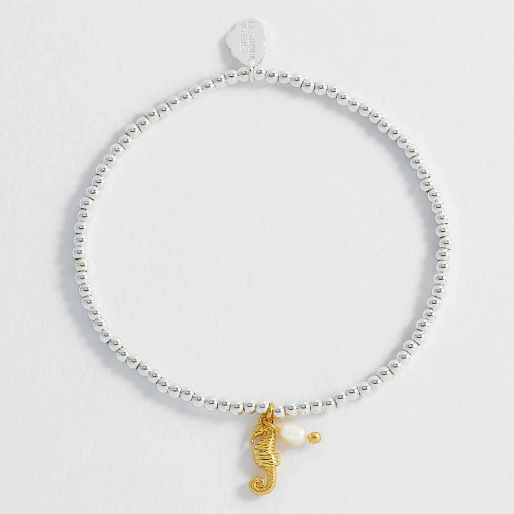Estella Bartlett Seahorse & Pearl Sienna Bracelet - Simply Rye