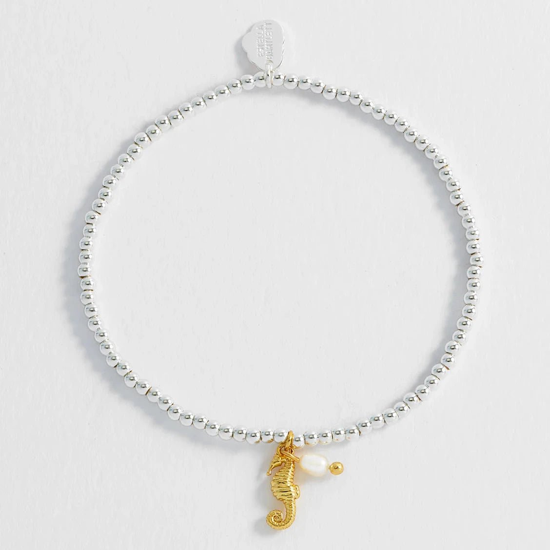 Estella Bartlett Seahorse & Pearl Sienna Bracelet - Simply Rye