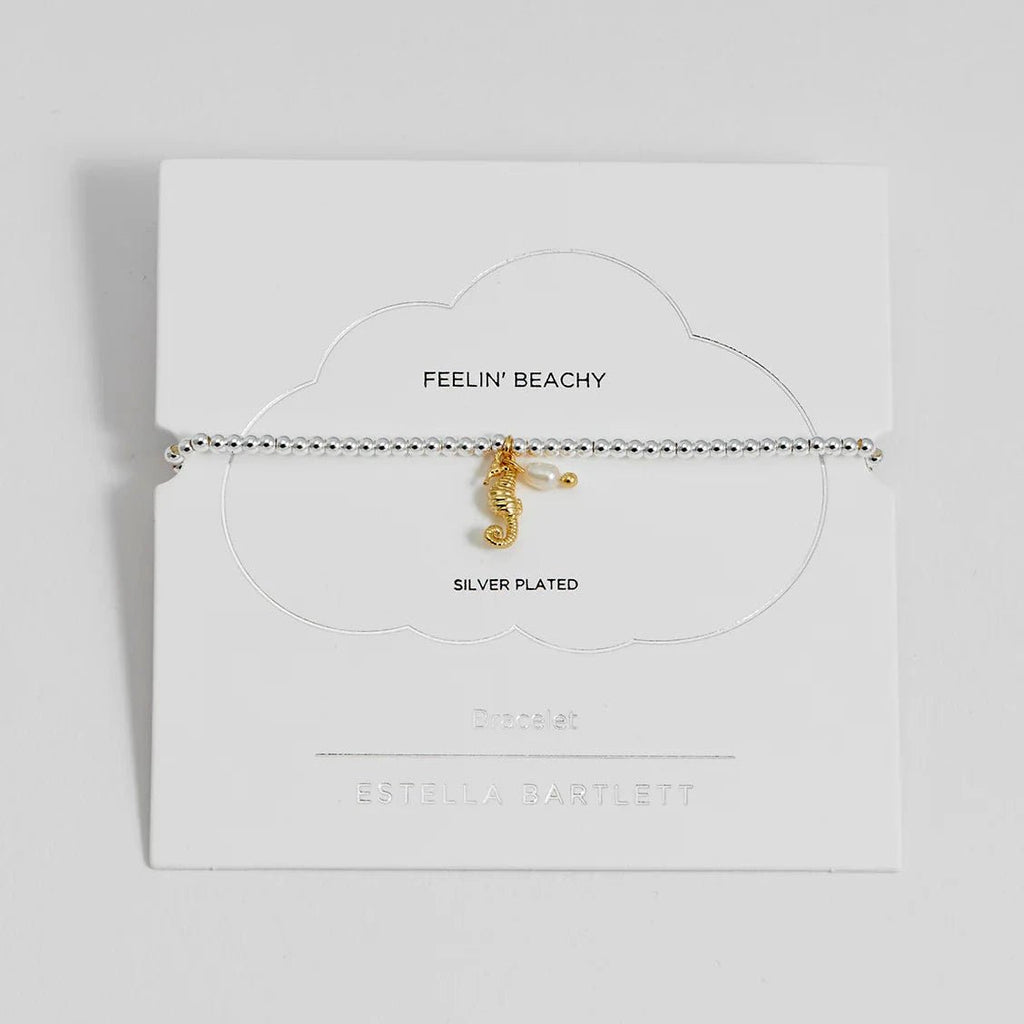 Estella Bartlett Seahorse & Pearl Sienna Bracelet - Simply Rye