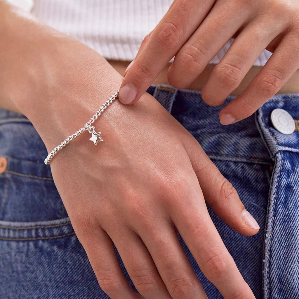Estella Bartlett Sienna Beaded Star Charm Bracelet - Simply Rye