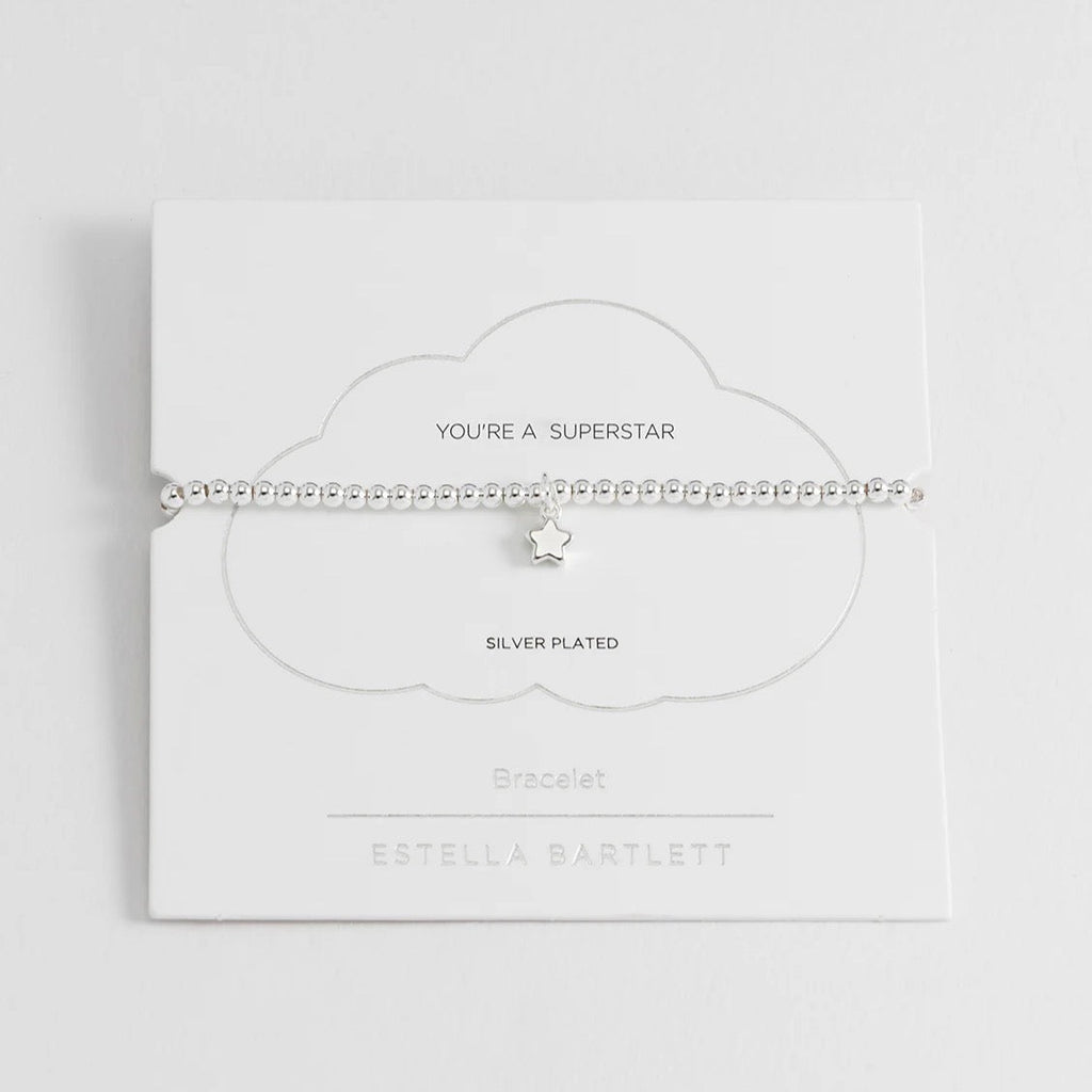 Estella Bartlett Sienna Beaded Star Charm Bracelet - Simply Rye