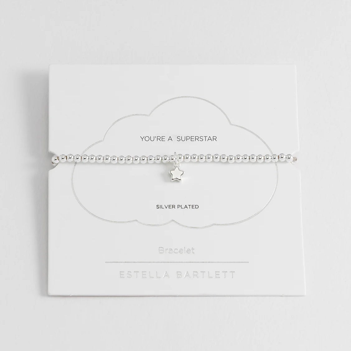 Estella Bartlett Sienna Beaded Star Charm Bracelet - Simply Rye