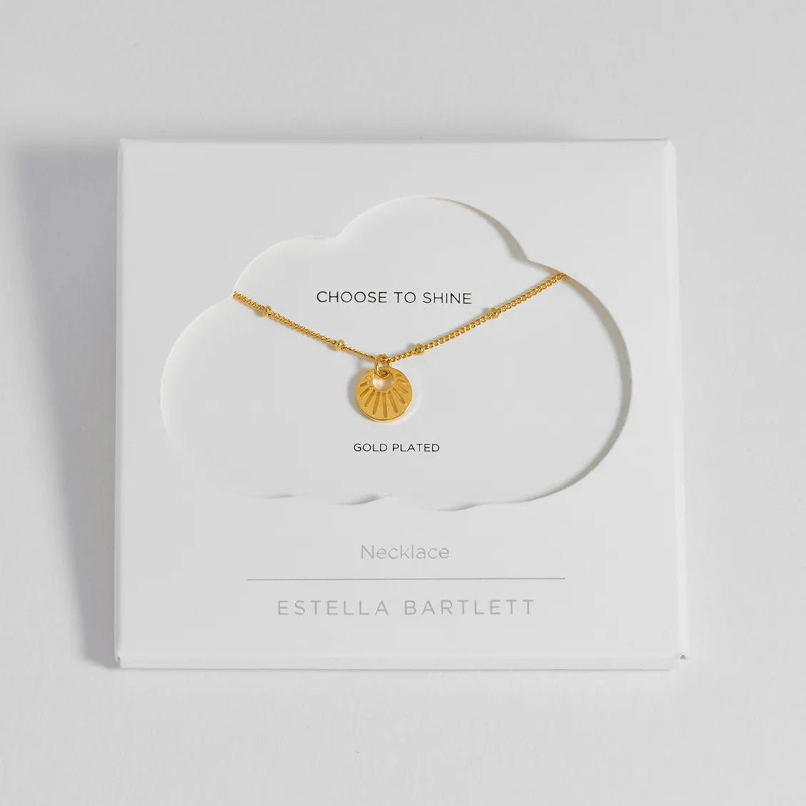 Estella Bartlett Sunburst Cutout Necklace - Simply Rye