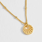 Estella Bartlett Sunburst Cutout Necklace - Simply Rye