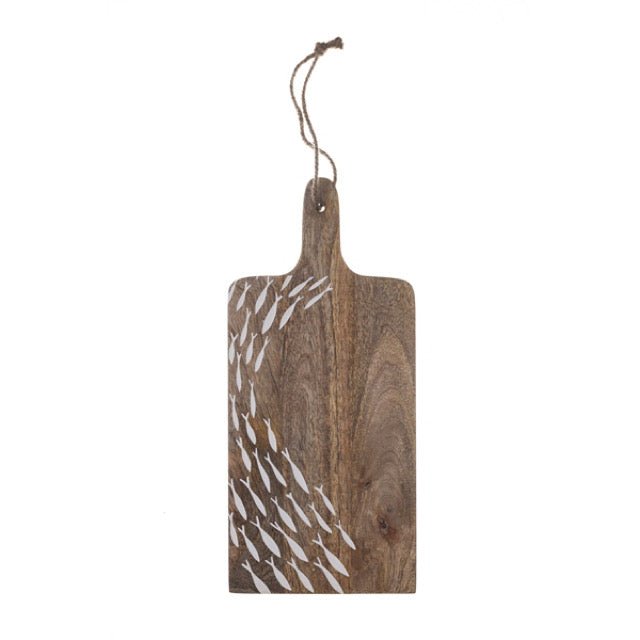 Etched Fish Shoal Board - Small - Simply Rye