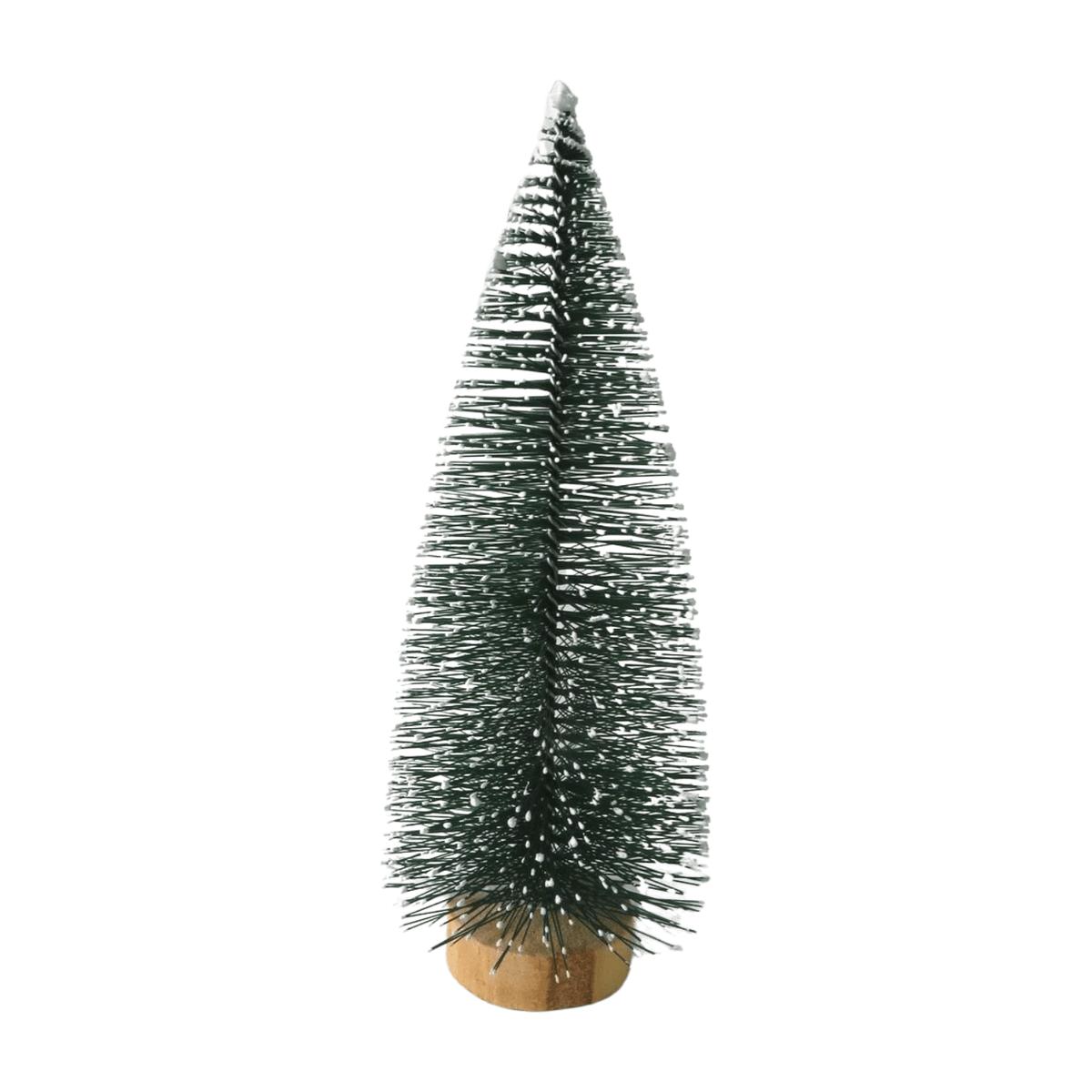 Evergreen Bottle Brush Christmas Tree Decorations - Simply Rye