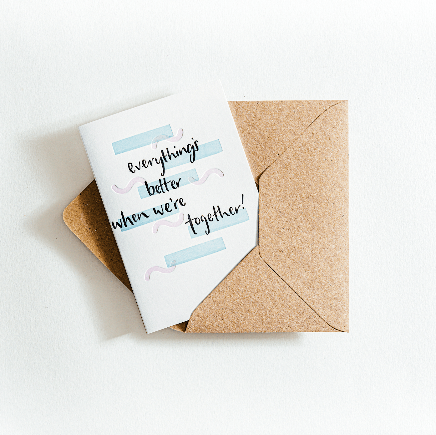 ‘Everything’s Better When We’re Together’ Card - Simply Rye