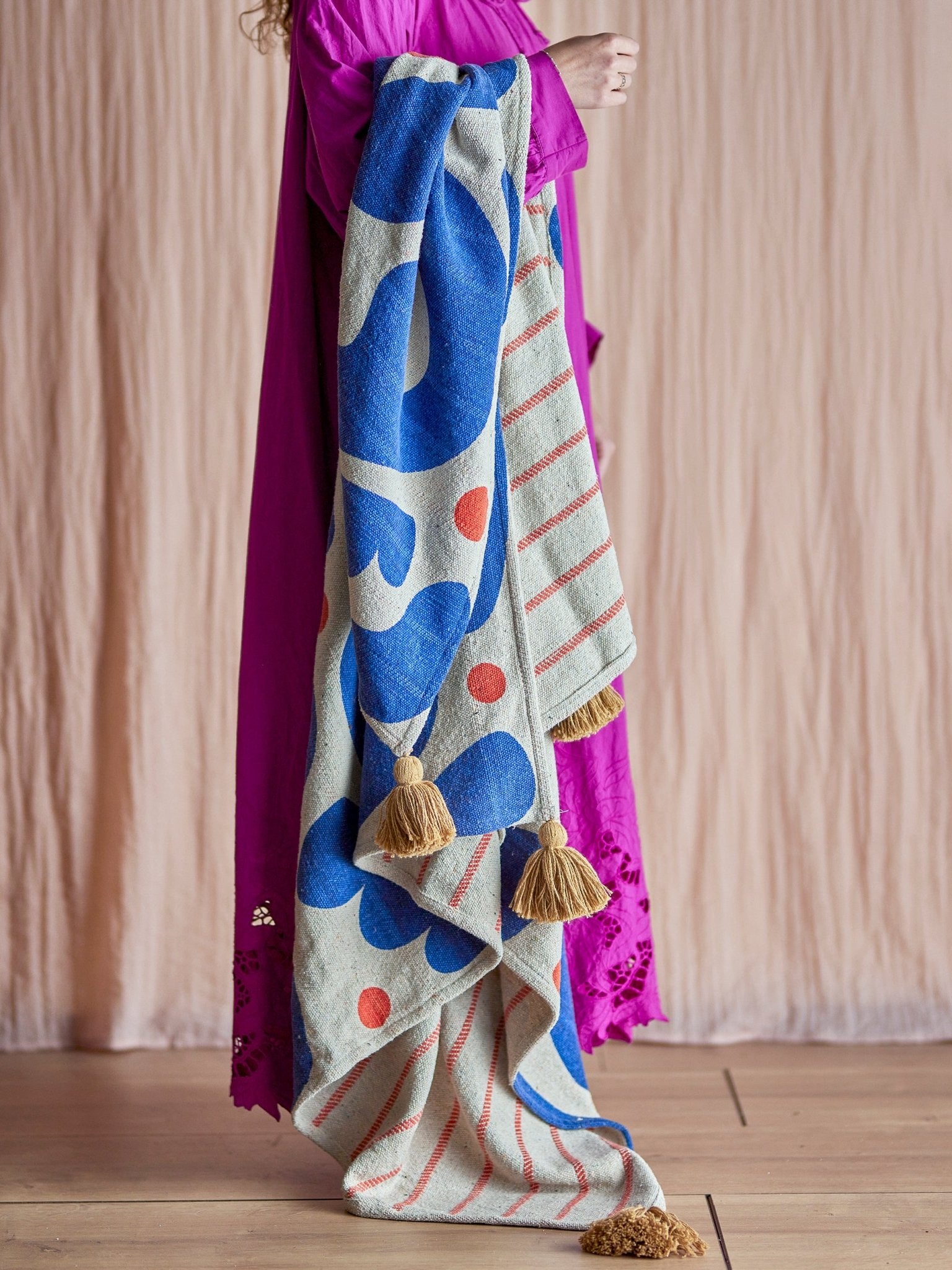 Eviaya Throw - Multi - Simply Rye