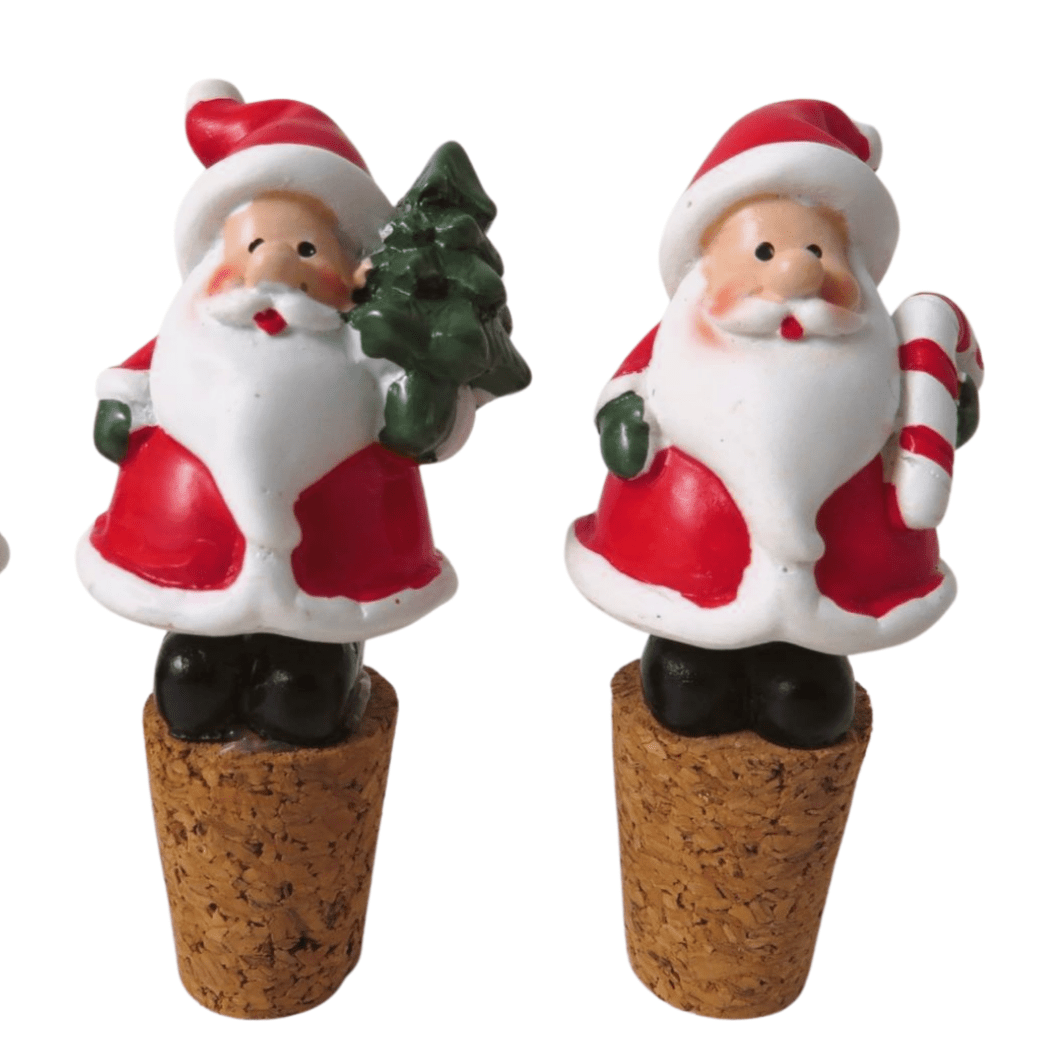 Father Christmas Wine Bottle Stopper - Simply Rye